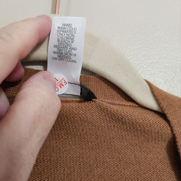 J. Jill Vicuna Cardigan Poncho Sweater Size Small-Large Cozy Oversized Layer - Picture 6 of 6